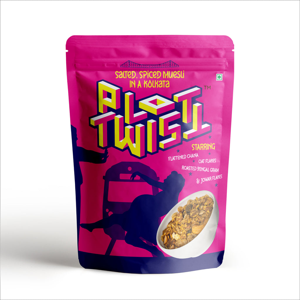 Roasted, Spiced & Salted Muesli – Kolkata Plotwist (Chanachor | East/North) - 200gm