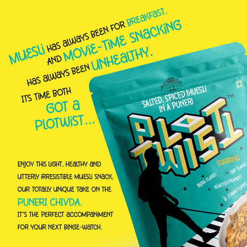 Roasted, Spiced & Salted Muesli – Puneri Plotwist (Chivda | Maharasthra/West) - 200gm