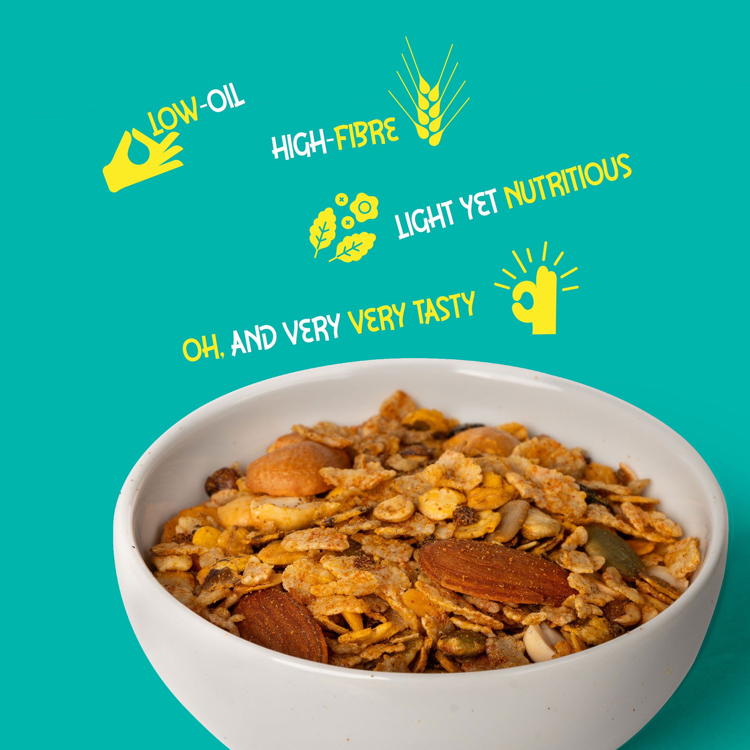 Roasted, Spiced & Salted Muesli – Puneri Plotwist (Chivda | Maharasthra/West) - 200gm